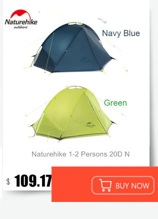 Cheap Goat Tents NatureHike  Ultralight Hexagon Four Seasons Tents outdoor camping 2 person Outdoor Camping Hiking Double Layer Windproof Tent Tents 